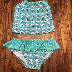 Swimsuit with Whales